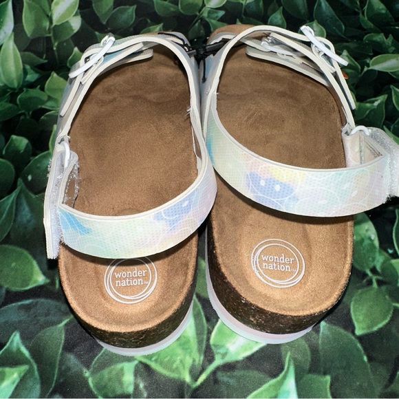 NWT 5Y Smiley Face Velcro Sandal with strap - Picture 8 of 8